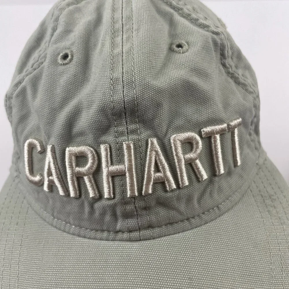 Carhartt Odessa Graphic Cap Women’s Faded Mint Green Embroidered Baseball Hat